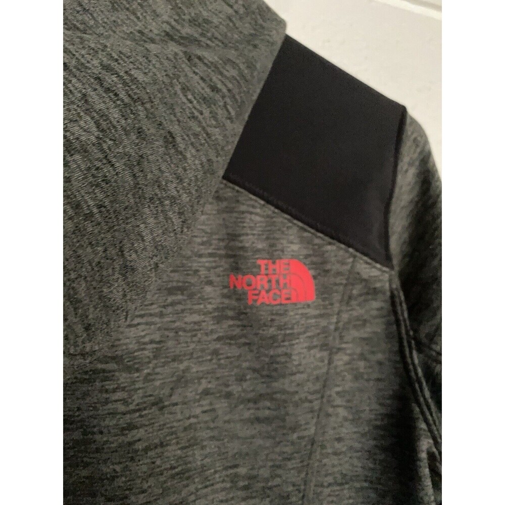 Womens The North Face Full Zip Fleece Hooded Jacket Thumb Holes - Picture 8 of 10